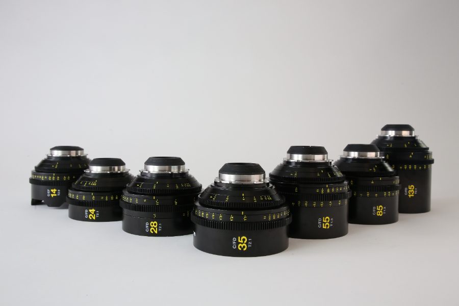 GL Optics Vintage Canon-FD 7 Lens Set