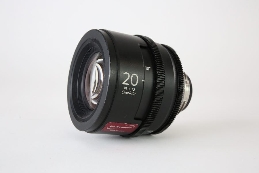 Sony CineAlta 20mm T2