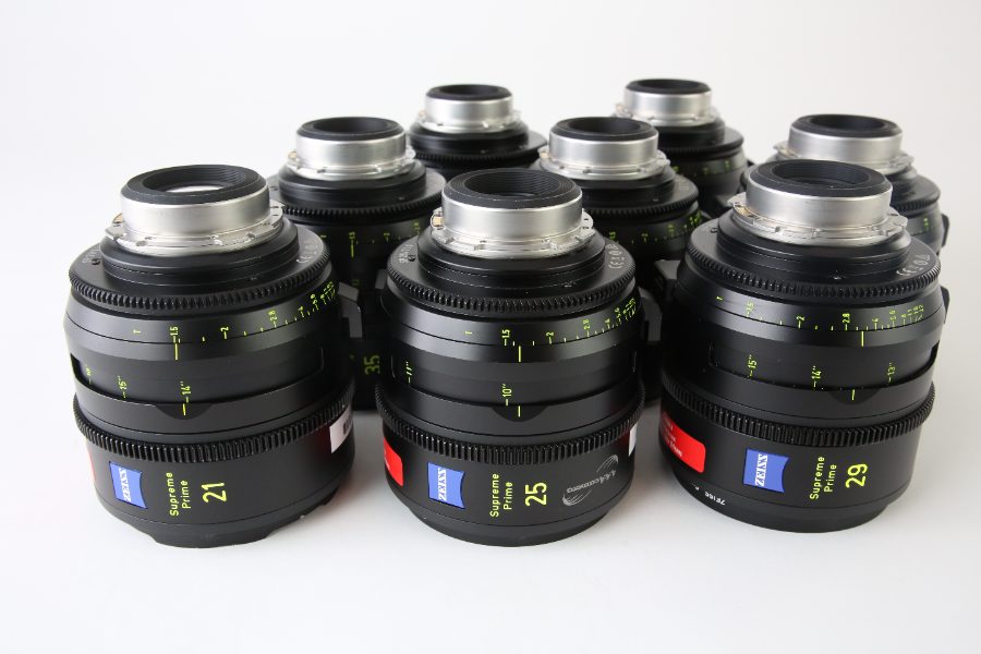Zeiss Supreme Primes Set of 8