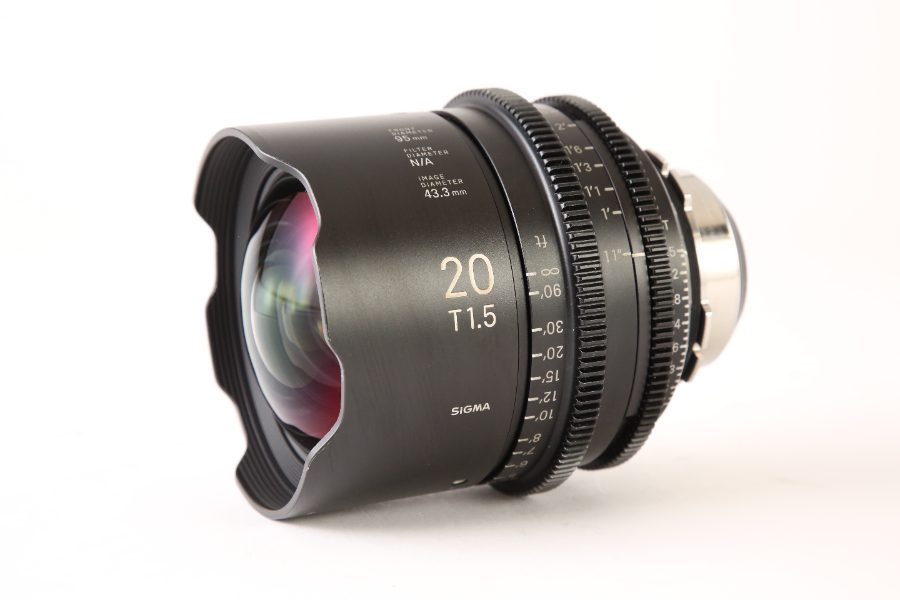 Sigma 20mm T1.5 FF High-Speed Cine Prime (PL Mount)