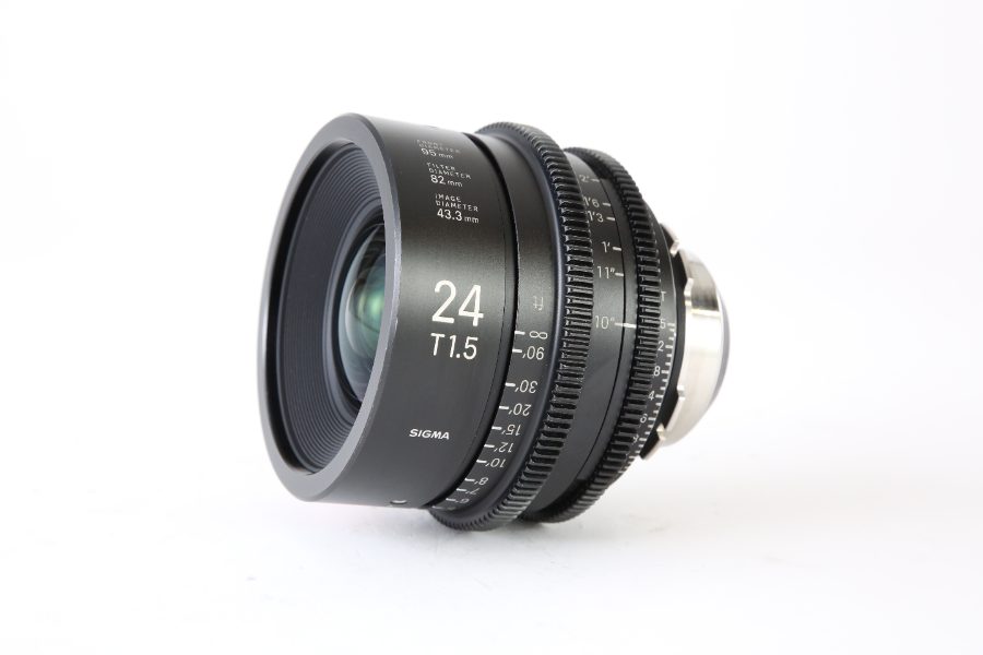 Sigma 24mm T1.5 FF High-Speed Cine Primes (PL Mount)