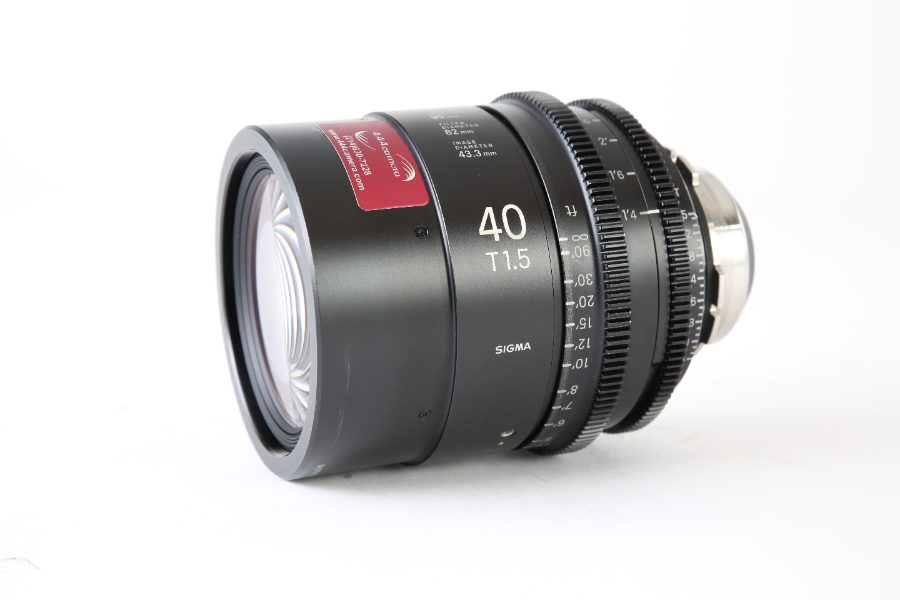 Sigma 40mm T1.5 FF High-Speed Cine Prime (PL Mount)