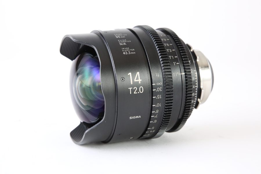 Sigma 14mm T2 FF High-Speed Cine Prime Lens (PL Mount)
